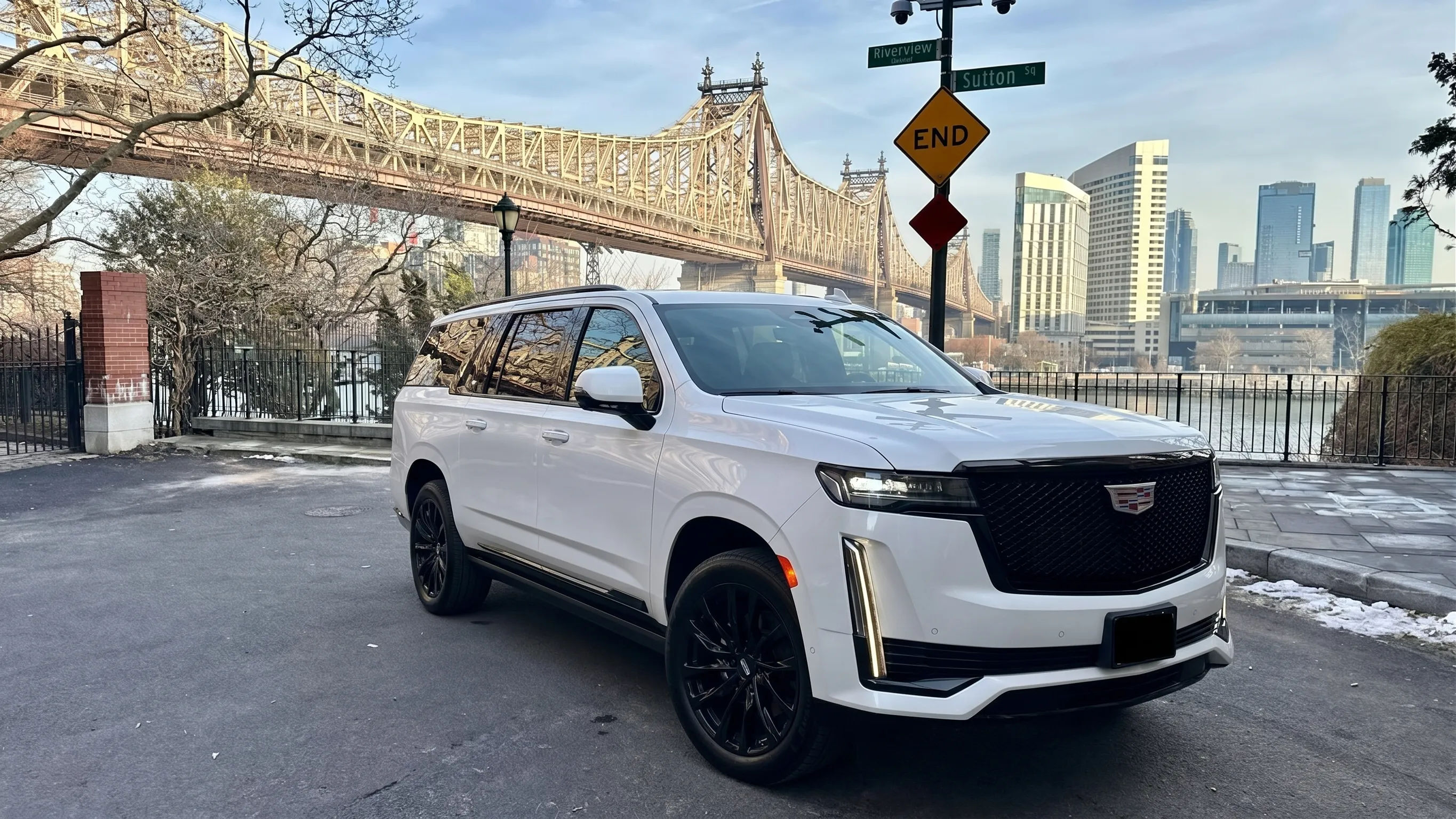 2023 Cadillac Escalade ESV White in NYC