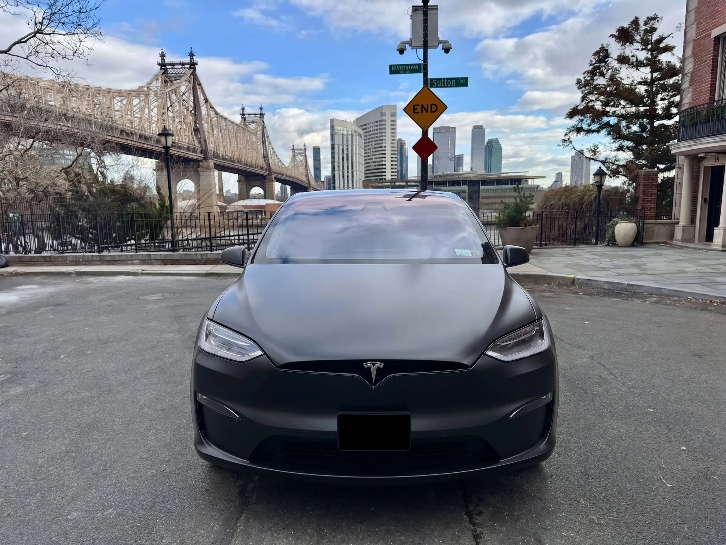 2023 Tesla Model X Plaid (Matte Black) in NYC