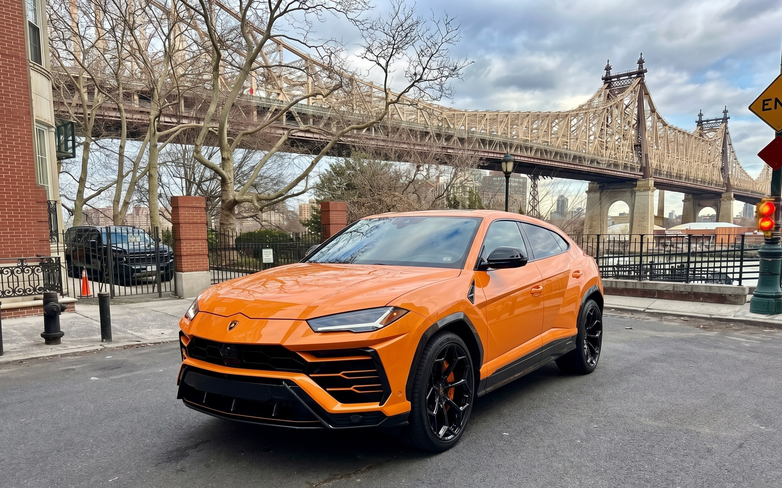 2023 Lamborghini Urus Orange in NYC