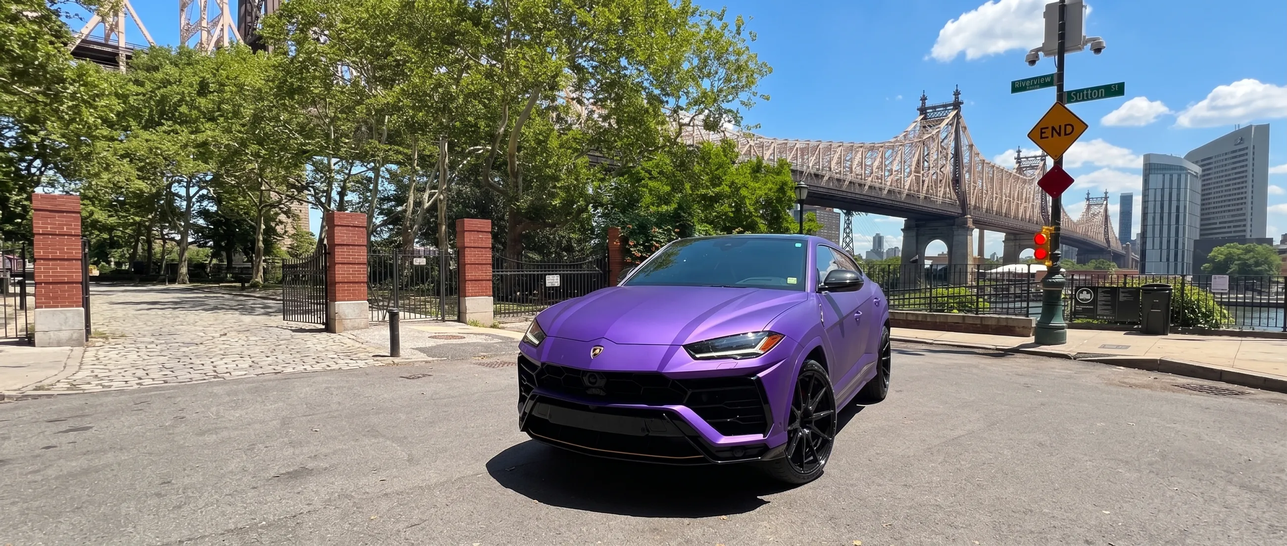 2023 Lamborghini Urus Purple in NYC